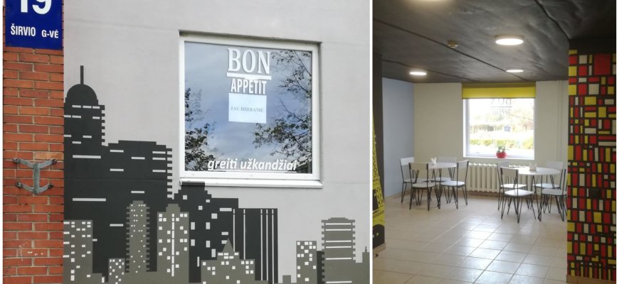 Rokiškyje - nauja greito maisto užkandinė „Bon Appetit“
