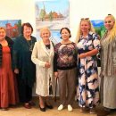 Tautodailininkai įgyvendino išskirtinį projektą: drobėse įamžino rajono bažnyčias (foto)