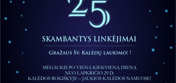 25 skambantys linkėjimai - gruodžio 19d. (video)