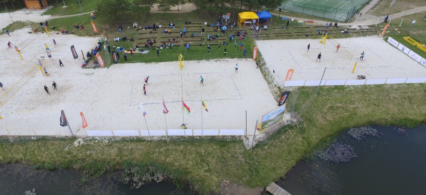 Pirmą liepos savaitgalį Velykalnio sporto aikštyne vyks Rytų ir Vakarų Europos vyrų paplūdimio tinklinio varžybos