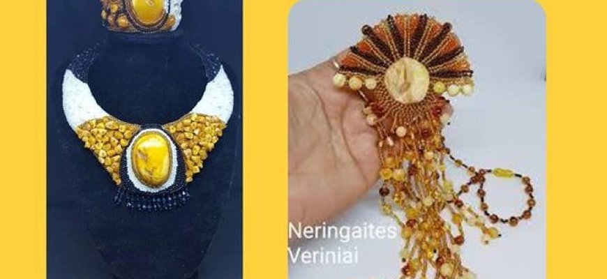 Kovo 15 d. papuošalų kūrėjos Neringos Dagienės kūrybinių darbų parodos atidarymas