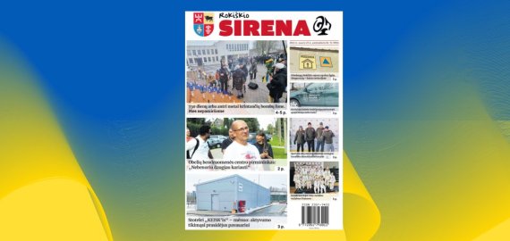 Penktadienio „Rokiškio Sirena“ numeris jau paruoštas!