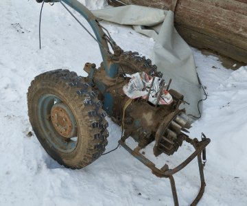 „MTZ“ motoblokas, padargai