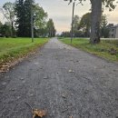 Bajorų bendruomenę subūrė džiugus įvykis – baigtas remontuoti pėsčiųjų ir dviračių takas (foto)