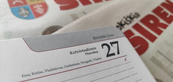 Birželio 27-oji Lietuvoje ir pasaulyje