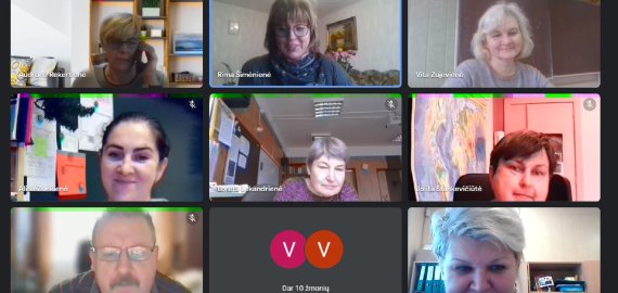 Juodupės gimnazijos mokytoja pristatė MEPA programa