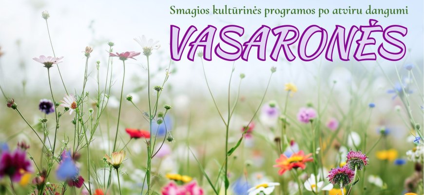 VASARONĖS sugrįžta