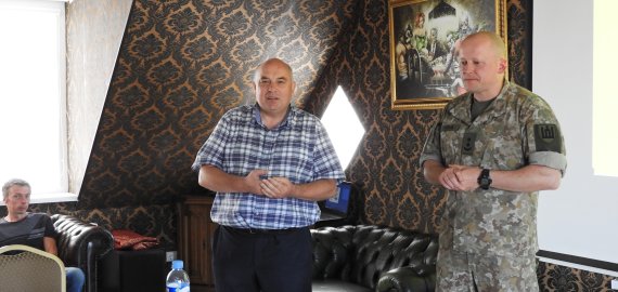 Susitikimas su pulkininku leitenantu Linu Idzeliu:  diskusijos apie geopolitiką ir saugumą