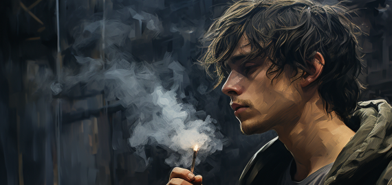 Narkotikų nusipirkęs jaunuolis vos spėjo užtraukti dūmelį 