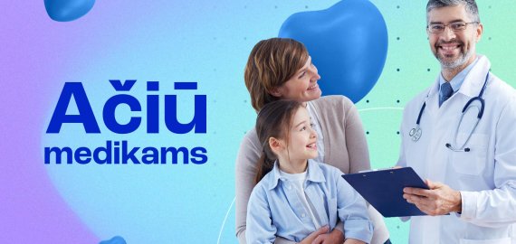 Pristatomas projektas „Ačiū medikams“: padėkokime ir Rokiškio medicinos darbuotojams