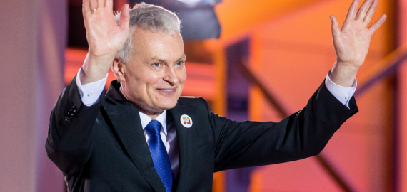 Gitanas Nausėda laimi prezidento rinkimus dideliu atotrūkiu