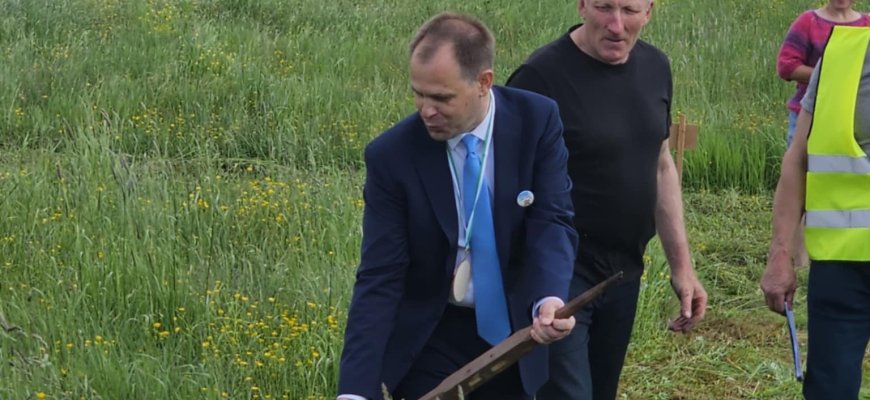 Protestui besiruošiantys Rokiškio ūkininkai su T. Barausku dar nekalbėjo