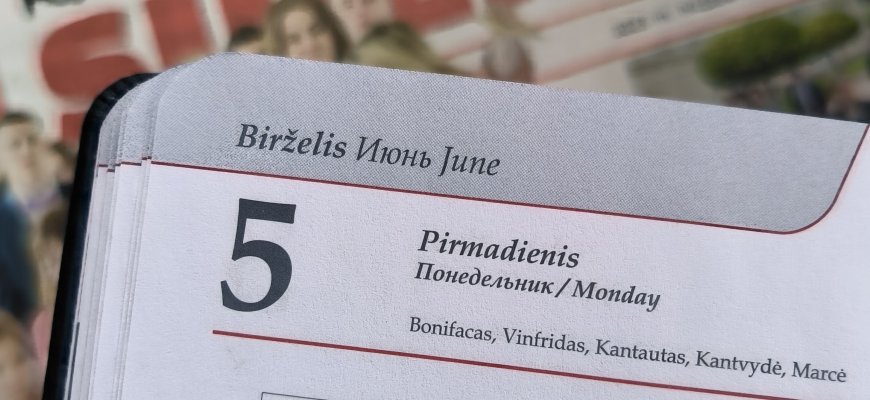 Birželio 5-oji Lietuvoje ir pasaulyje