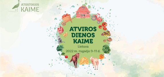 Rokiškio rajone vyks „Atviros dienos kaime 2022