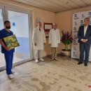 Iškilmingai perpjauta simbolinio Rokiškio ligoninės Chirurgijos profilio skyriaus atidarymo juostelė (foto)