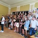 Mokslo metų pabaigtuvės Rokiškio Juozo Tumo-Vaižganto progimnazijoje (foto)