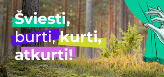 Akcija „Darom‘22“ kviečia šviesti, burti, kurti ir atkurti gamtai padarytą žalą