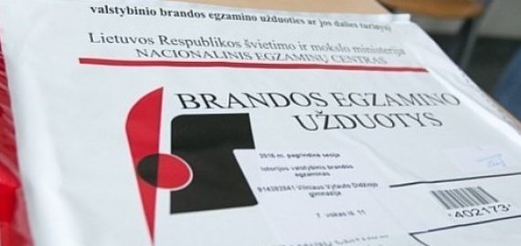 Sunkiausiai laikytas matematikos, lengviausiai – anglų kalbos brandos egzaminas