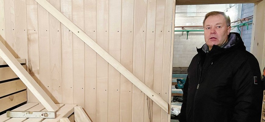 Nuo lapkričio 11 dienos atnaujinta Rokiškio viešoji pirtis laukia lankytojų (foto)