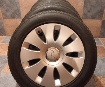 R16 ratlankiai su padangomis