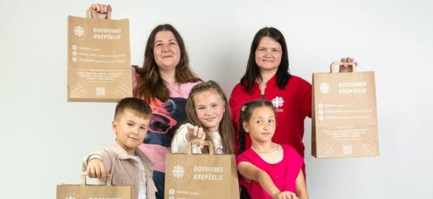 Caritas pradeda „Dosnumo krepšelio“ iniciatyvą