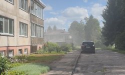 Obelių priemiesčio gyventojai kasdien kenčia dulkes ir gyvenimą jose 