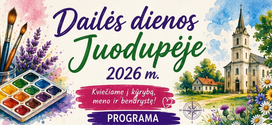 Juodupėje – dailės dienos