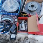 Stabdžių sistemos dalys