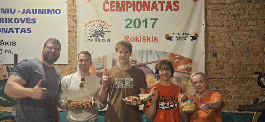 Ką veikė margučiai „JTK Grizlis“ sporto salėje?