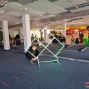 Sekmadienis ore – „Mokslo klube“ įvyko pirmosios dronų „mažylių“ varžybos (foto)