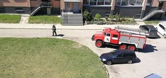 Gaisras elektros skydinėje didžiąją dalį Rokiškio kuriam laikui paliko be elektros