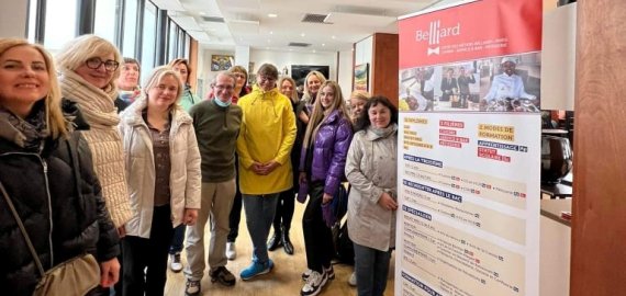 Projekto dalyviai savo kompetencijas tobulino Paryžiuje (foto)