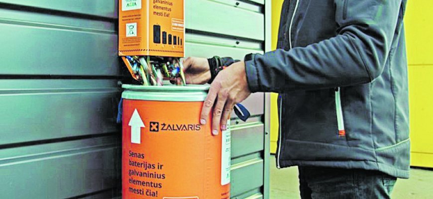 Baterijų atliekos: ką turi žinoti gyventojai? 