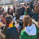 J. Tumo-Vaižganto progimnazija į Kovo 11-ąją žengė pažindami savo miestą (foto)