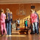 Rokiškio J. Tūbelio progimnazijos pradinių klasių mokinių „Cornhole“ turnyras (foto+video)