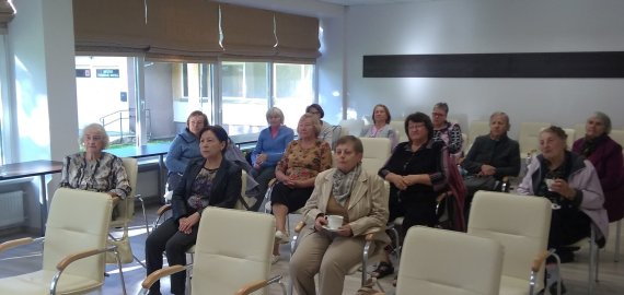 Vyko paskaita apie sveiką gyvenseną