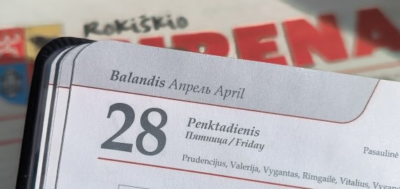 Balandžio 28-oji Lietuvoje ir pasaulyje