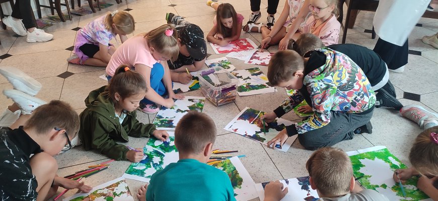 Stovykla ZORO. Trečioji diena - meniniai užsiėmimai (foto)