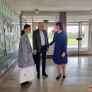 Juodupės gimnazijos „MEPA“ komanda išlaiko tempą: svečiuose vėl priėmė Europos parlamento narį (foto)
