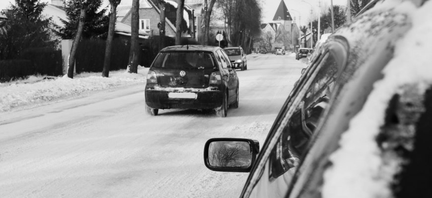 Rokiškio rajone yra slidžių kelių ruožų