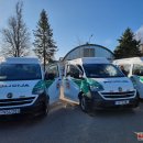 Rokiškio PK kieme – trys nauji automobiliai (foto)