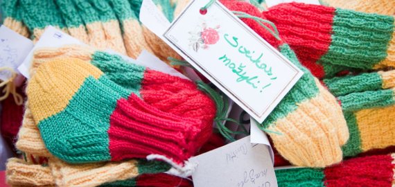 Turi plačią širdį ir virbalus - akcija 