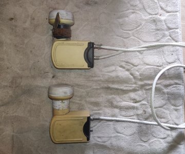 Galvutės palydovinėms antenoms
