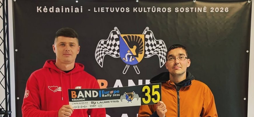 Rokiškėnų ekipažų finišas ralyje Kėdainiuose - nuo pergalių iki pasitraukimų