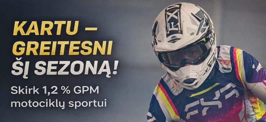 Kviečia paremti VšĮ „Sporto žemė” skiriant iki 1,2 proc. pajamų mokesčių sumos