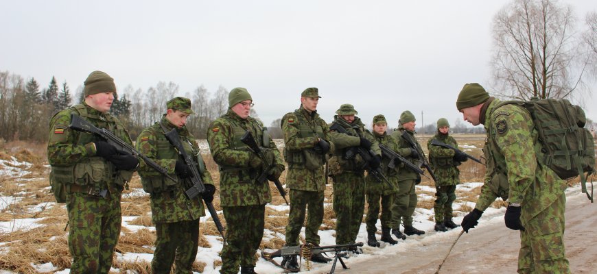 Pratybose - įkvepiantis karių ir UAB „Lividė“ bendradarbiavimo pavyzdys