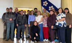 Laikinoji Obelių seniūnė atsisveikino su kolektyvu