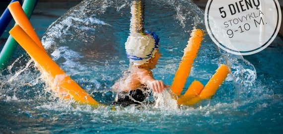 Rokiškio baseinas organizuoja dieninę vaikų vasaros stovyklą 2019