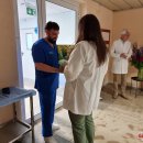 Iškilmingai perpjauta simbolinio Rokiškio ligoninės Chirurgijos profilio skyriaus atidarymo juostelė (foto)