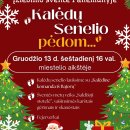 Kalėdų eglutės įžiebimo šventė Panemunyje „Kalėdų Senelio pėdom…“